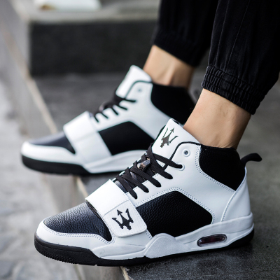 绛天2020秋冬新款运动鞋男防滑耐磨休闲鞋拼色潮流厚底学生跑步鞋