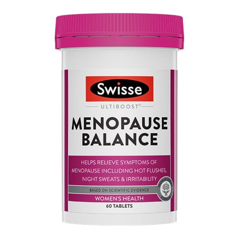 Swisse大豆异黄酮女性更年期平衡片60粒/瓶装 澳洲原装进口 膳食营养补充剂 更年期平衡营养素保健品