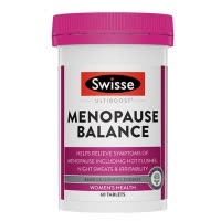 斯维诗Swisse大豆异黄酮女性更年期平衡片60粒/瓶装 澳洲原装进口 膳食营养补充剂 更年期平衡营养素保健品