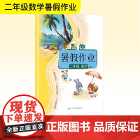 智趣暑假作业 二年级 数学 苏教版 李兵 编 小学教辅文教 正版图书籍 云南科技出版社
