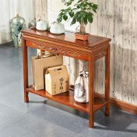 森美人沙发小茶几榆木角几中式实木小方几客厅仿古边桌边几条几