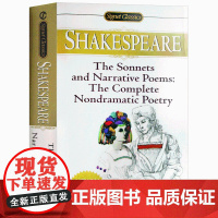 英文原版 The Sonnets and Narrative Poems - The Complete 莎士比亚诗歌集
