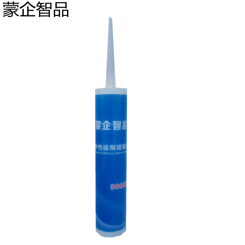 蒙企智品中性硅酮玻璃胶300ML 桶
