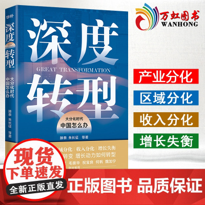 深度转型 大分化时代中国怎么办 2022新书 企业管理出版社 宏观经济 经济分化 产业结构 决策观念 通货膨胀 经济转型
