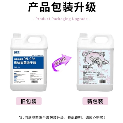 海亚森 泡沫抑菌洗手液5L装 TK-7013