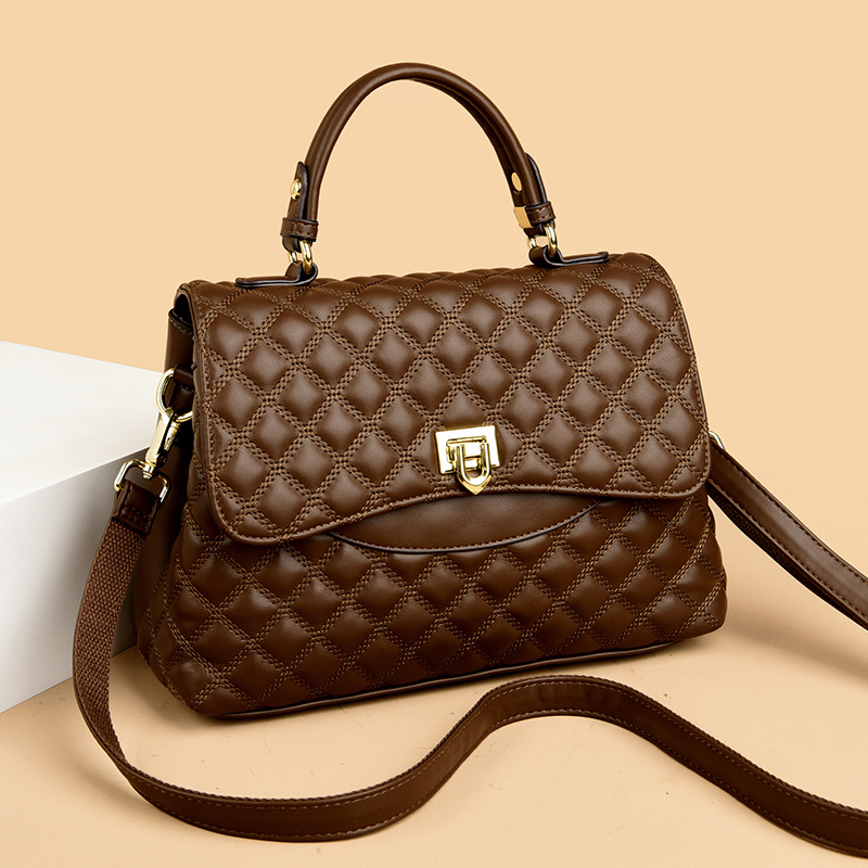 包包女包新款中年时尚斜挎包大气女手提包包单肩包女