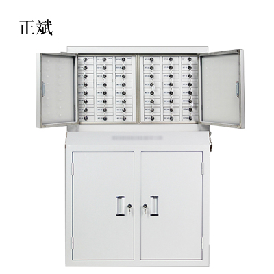 正斌考场会议室专用手机柜电子产品存放柜寄存柜带锁组合款48格