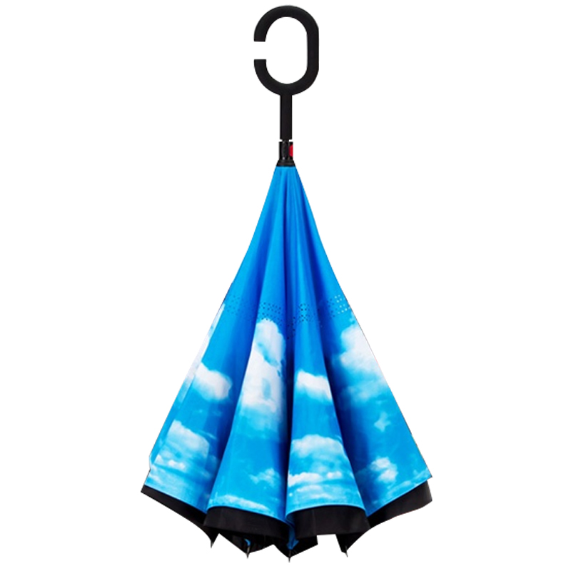 手动玻纤伞架 碰击布 C型橡胶手柄 YF-L2021020