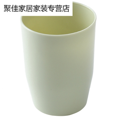 家柏饰(CORATED)家用塑料刷牙杯子简约创意牙缸儿童成人洗漱杯漱口杯牙杯情侣口杯