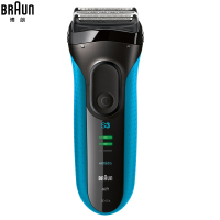 博朗(BRAUN)电动剃须刀 3040s三刀头干湿两用全身水洗充电智能提醒往复式刮胡刀实用男友老公父亲节日生日礼物