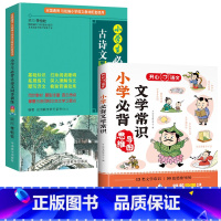 [2册]文学常识+古诗文同步训练 [正版]小学*背文学常识思维导图 小学语文课外辅导书籍1-6年级通用小学生文学常识