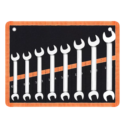 菁普华双向两用棘轮扳手8件套8-19mm套