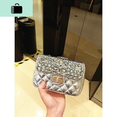 2020钻石包包镶钻晚宴包水钻手拿包手抓包单肩斜挎链条小包女NEWLAKE女手包
