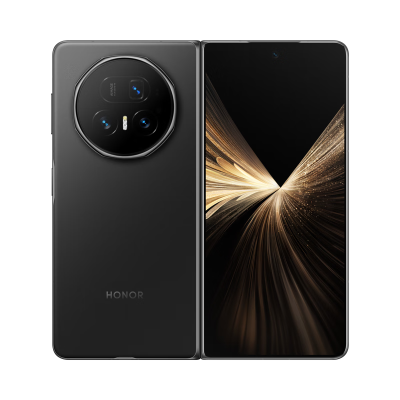 荣耀Magic V5 16GB+512GB绒黑色 5G折叠屏 智能手机