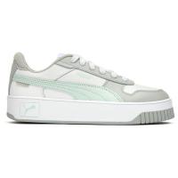 彪马(Puma)女款经典皮革休闲板鞋白色蓝灰撞色运动鞋女百搭 LaceU