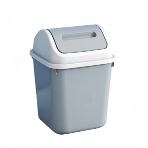 凡礼格方形摇盖垃圾桶