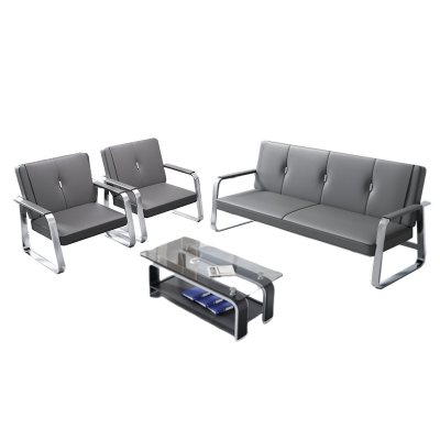 悦兴诚沙发灰色181*69*84cm(1+1+3+茶几)套