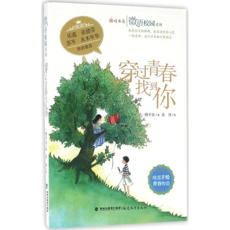 正版新书]穿过青春找到你一路开花9787533471248