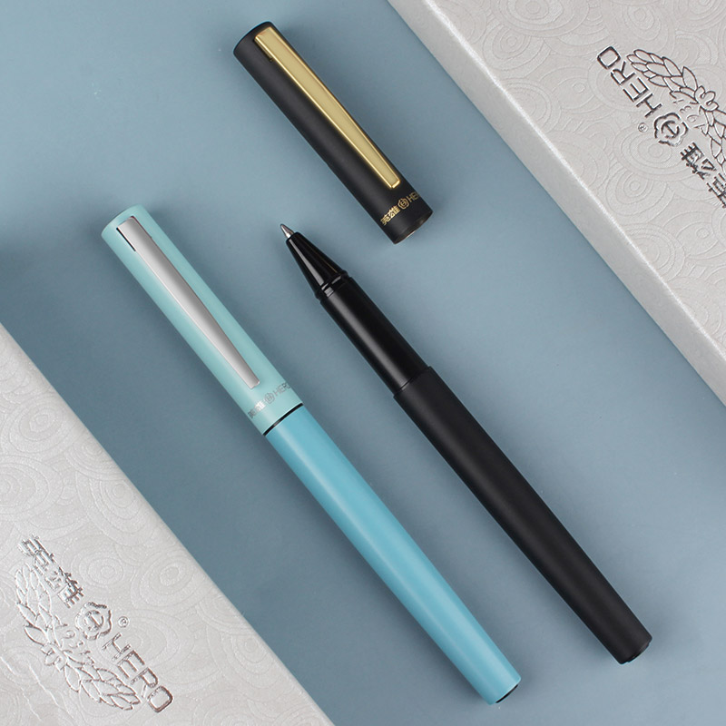 英雄(HERO)宝珠笔商务办公签字笔学生练字日常书写白领用笔H665