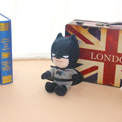 2020热卖复仇者联盟蜘蛛侠钢铁侠公仔玩偶英雄联盟美国队长儿童毛蝙蝠侠全长92—95