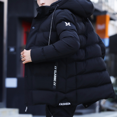 NEWLAKE冬季外套男士衣服羽绒棉衣加绒加厚韩版潮流休闲帅气短款棉袄袄子棉衣