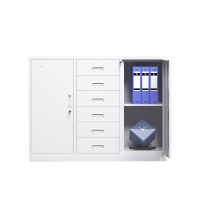 福茂莱文件柜宽中六下节台