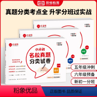 语文数学英语[三本] 小学升初中 [正版]红逗号小升初名校真题分类试卷初一入学分班必刷卷语文数学英语六年级升学入学考试小