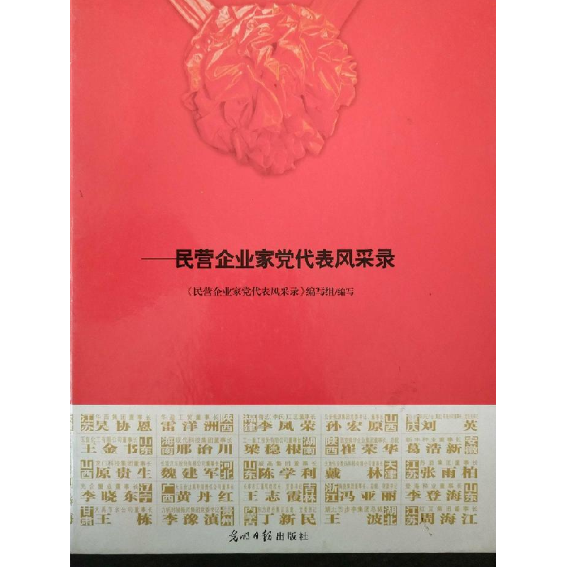 正版新书]我是十八大代表-民营企业家党代表风采录本社978751121