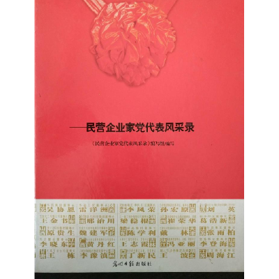 正版新书]我是十八大代表-民营企业家党代表风采录本社978751121