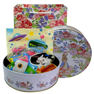 大白兔花生牛轧糖散装500g铁盒礼盒装节日生日礼物婚庆结婚喜糖