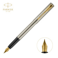 派克(PARKER)威雅XL钢杆金夹墨水笔
