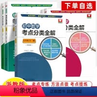 [正版]浙教版初中数学考点分类全解七八年级九上下册级同步讲练习中考点精练解题方法技巧策略单元巩固综合复习学数学浙大优学
