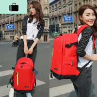 大容量双肩包女新款大高中生书包男旅行包休闲学院风韩版帆布NEW LAKE