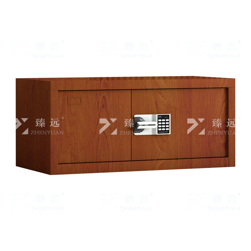 臻远 ZYJJ-80066 保密柜 顶柜红木纹智能密码锁 长900*宽420*高400mm 单位:1台
