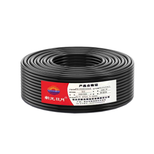 新光日月聚氯乙烯绝缘软电线电缆护套线 RVV(白/黑)(3芯)2.5平方/每米