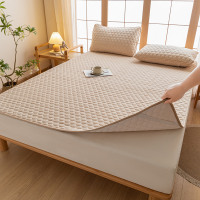 日式牛奶绒夹棉床垫软垫家用双人珊瑚绒床褥子学生宿舍单人垫子