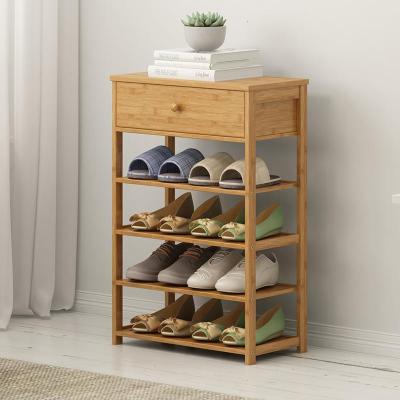 森美人鞋架子多层简易防尘家用经济型口鞋柜收纳实木置物架宿舍