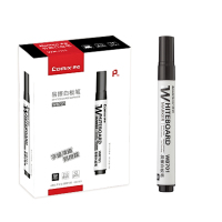 齐心 WB701 易擦白板笔 2.0mm 12支/盒 黑 单位:盒