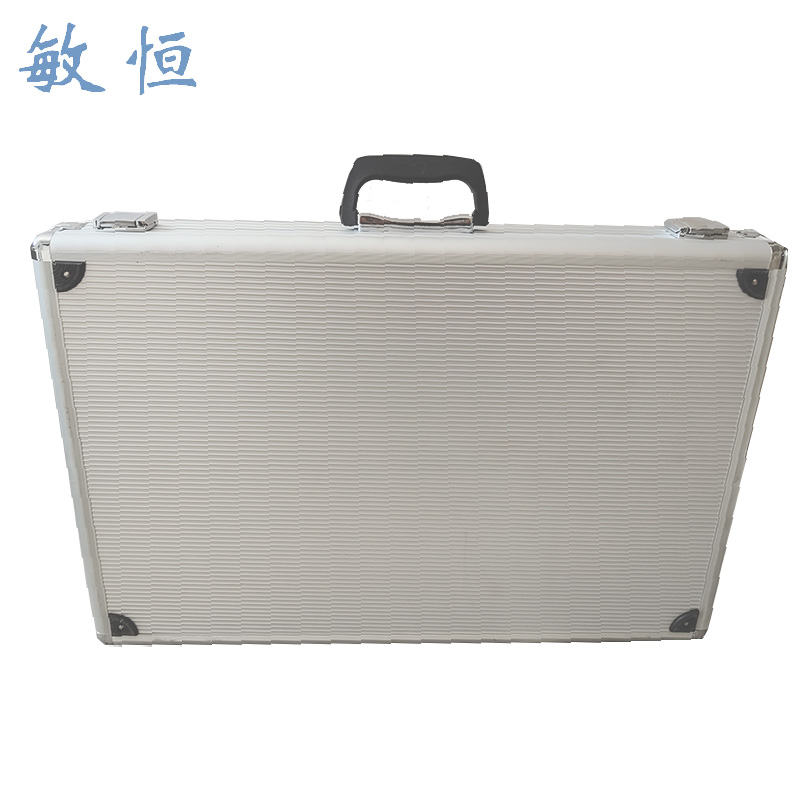 敏恒简约密封收纳箱49.2*38.2*8.4cm灰塑大容量12升家居好帮手