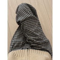 黑白格子裤女新款秋季高腰显瘦休闲垂感小个子宽松慵懒阔腿裤