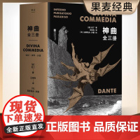 神曲 全3册 外国文学 地狱 净界 天堂 全收录 但丁 著 插图本 翻译家王维克经典译本 地狱 净界 天堂套装全收录 果