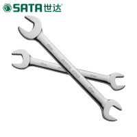 世达(SATA)全抛光双开口扳手 双头呆扳手 8x10mm 41202 1把(3把起定)