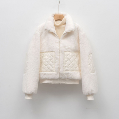 90绒秋冬新款简约保暖翻领鸭绒休闲立领短款女款外套