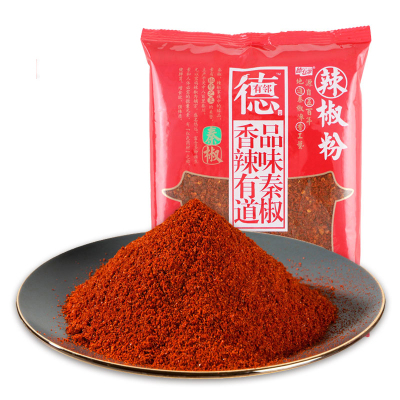陕西特产秦椒辣椒面500g干辣椒粉油泼辣子火锅调料