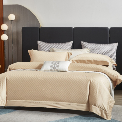 华人情思 奢逸天丝棉提花绣花四件套 200*230cm/套