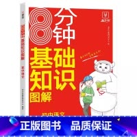图解基础知识[语文] 初中通用 [正版]金牛耳 8分钟图解基础知识初中语文知识集锦大盘点7七8八9九年级通用初一初二初三