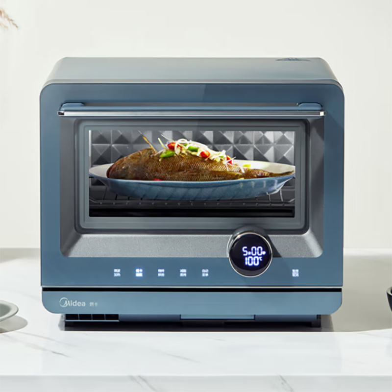 美的(midea) mini微蒸烤一体机 微波炉蒸箱烤箱多功能 变频大火力脱脂