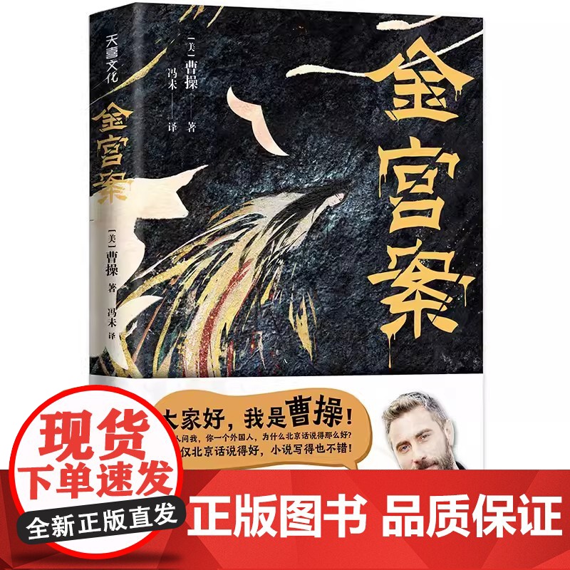 金宫案 演员曹操的长篇历史悬疑小说 宫廷斗争与朝堂权谋 外国人写中国故事 历史悬疑