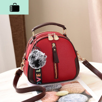 百搭 斜挎女包2020年新款春夏款女生小包包韩版冬天潮包冬季圆包NEW LAKE女斜挎包