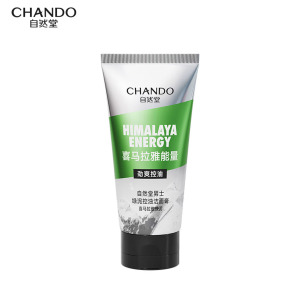 (CHANDO)自然堂男士洗面奶 喜马拉雅绿泥劲爽控油洁面膏120g 深层清洁 新老款随机发